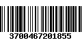 Código de Barras 3700467201855