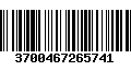 Código de Barras 3700467265741