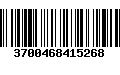 Código de Barras 3700468415268