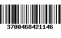 Código de Barras 3700468421146