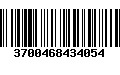 Código de Barras 3700468434054