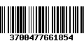 Código de Barras 3700477661854