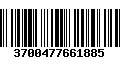 Código de Barras 3700477661885