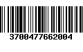 Código de Barras 3700477662004