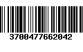 Código de Barras 3700477662042