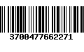 Código de Barras 3700477662271