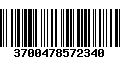 Código de Barras 3700478572340