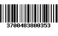 Código de Barras 3700483800353