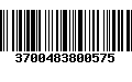 Código de Barras 3700483800575