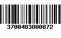 Código de Barras 3700483800872