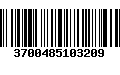 Código de Barras 3700485103209