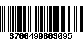 Código de Barras 3700490803095