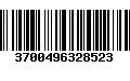 Código de Barras 3700496328523