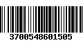 Código de Barras 3700548601505