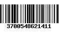 Código de Barras 3700548621411