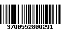 Código de Barras 3700552800291