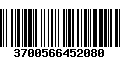 Código de Barras 3700566452080