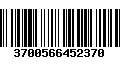 Código de Barras 3700566452370