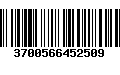 Código de Barras 3700566452509