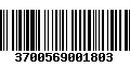 Código de Barras 3700569001803