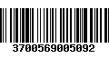 Código de Barras 3700569005092