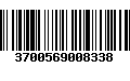 Código de Barras 3700569008338