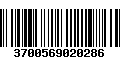 Código de Barras 3700569020286