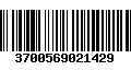 Código de Barras 3700569021429