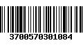 Código de Barras 3700570301084