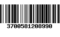 Código de Barras 3700581208990