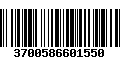 Código de Barras 3700586601550