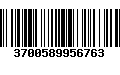 Código de Barras 3700589956763