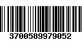 Código de Barras 3700589979052