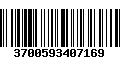 Código de Barras 3700593407169