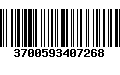 Código de Barras 3700593407268