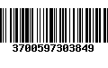 Código de Barras 3700597303849