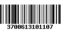 Código de Barras 3700613101107