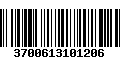 Código de Barras 3700613101206