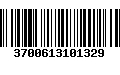 Código de Barras 3700613101329