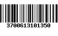 Código de Barras 3700613101350