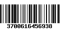 Código de Barras 3700616456938