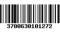 Código de Barras 3700630101272