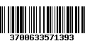 Código de Barras 3700633571393