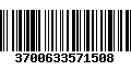 Código de Barras 3700633571508