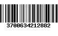 Código de Barras 3700634212882