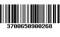 Código de Barras 3700650900268