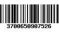 Código de Barras 3700650907526