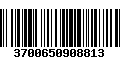 Código de Barras 3700650908813