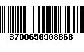 Código de Barras 3700650908868