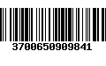 Código de Barras 3700650909841